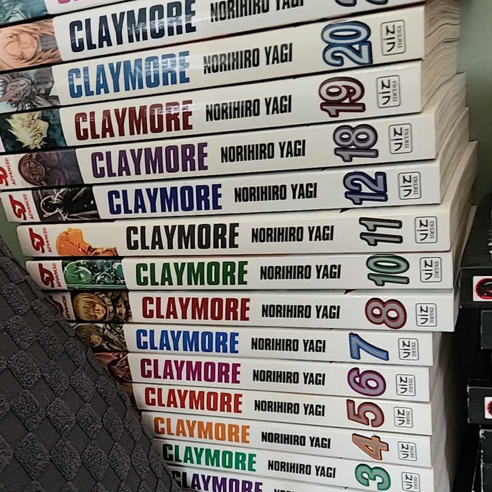 Claymore Manga Collection by Norihiro Yagi